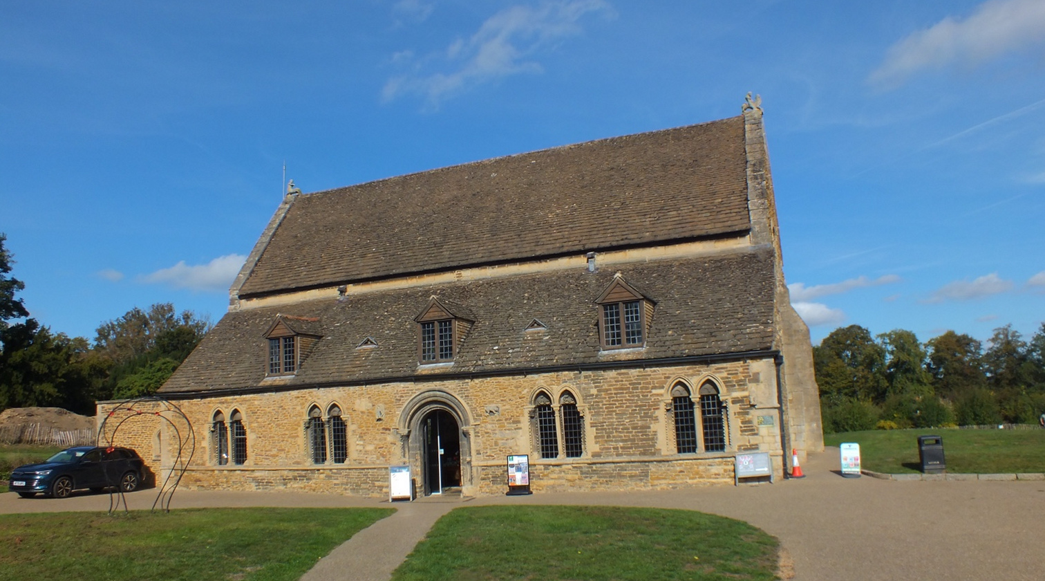 Oakham Castle great hall in Rutland, photographed by Barry Aveyard